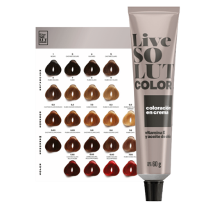 Book de colores y tintura en crema